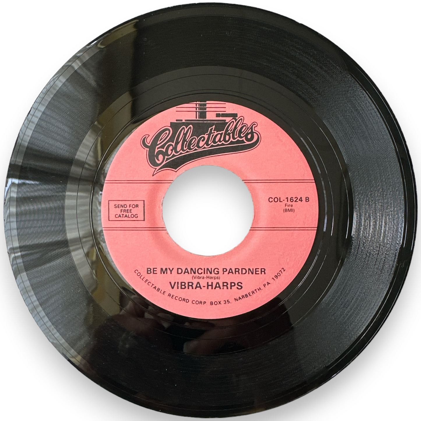 Vibra-Harps – The Only Love Of Mine / Be My Dancing Pardner - 7" Single Virgin Vinyl (NEW)
